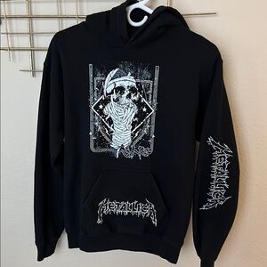 Metallica Black Hoodie sz XS